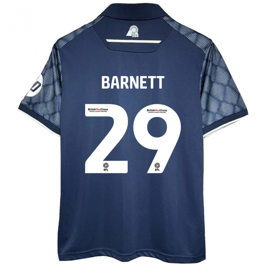 Criança Camisola Ryan Barnett #29 Preto Alternativa 2024/25 Camisa Brasil