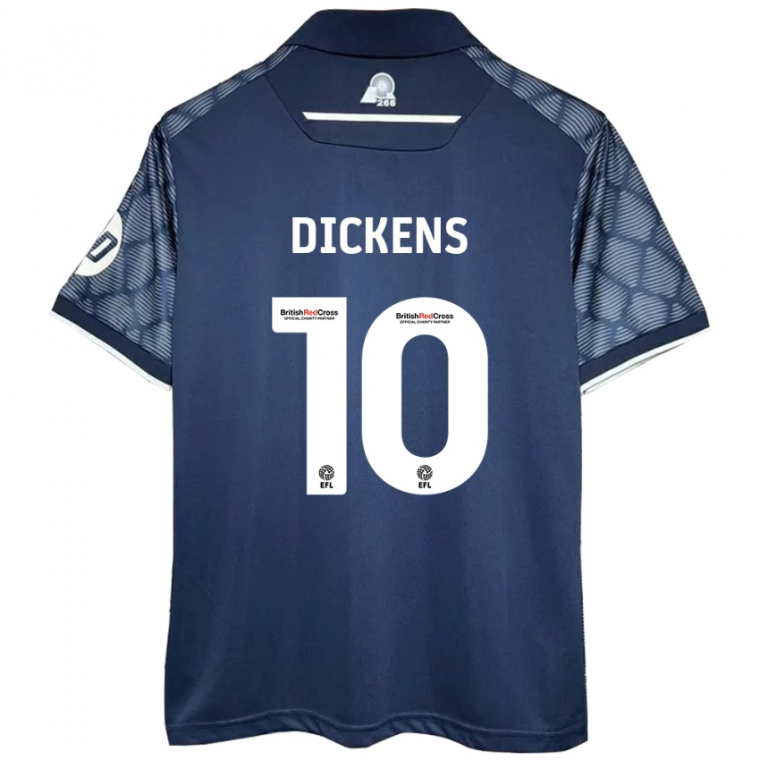 Criança Camisola Tj Dickens #10 Preto Alternativa 2024/25 Camisa Brasil