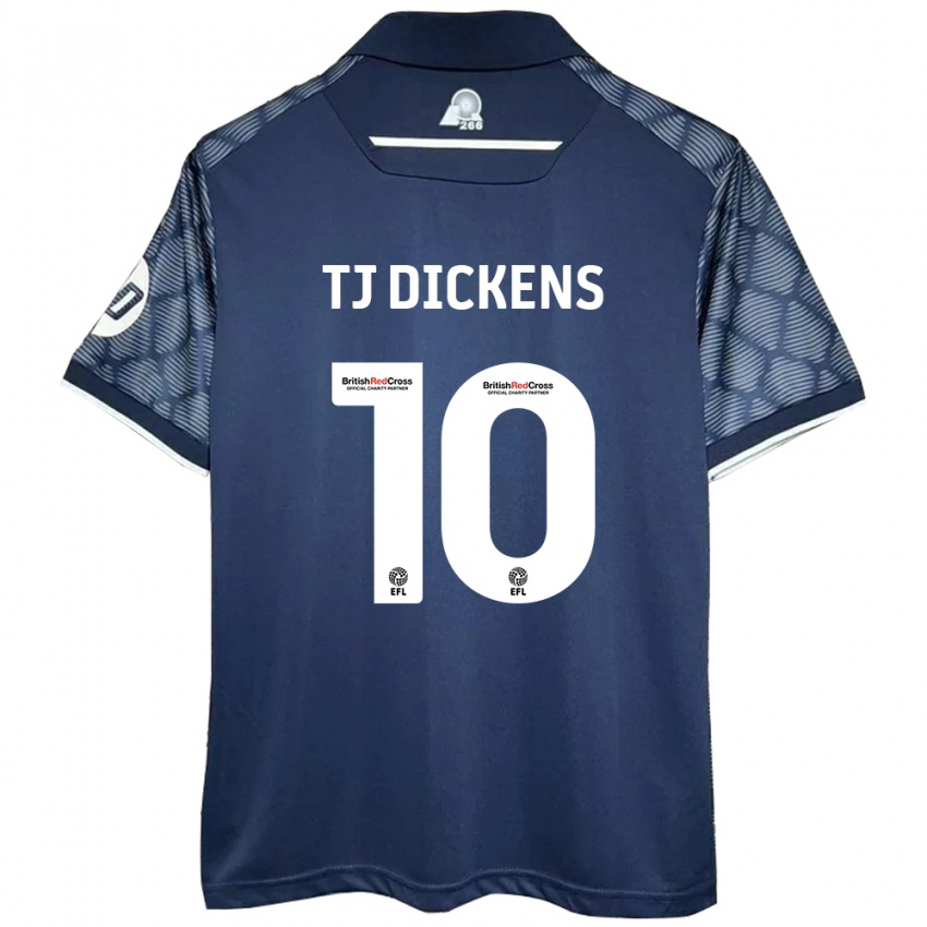 Criança Camisola Tonicha Tj Dickens #10 Preto Alternativa 2024/25 Camisa Brasil