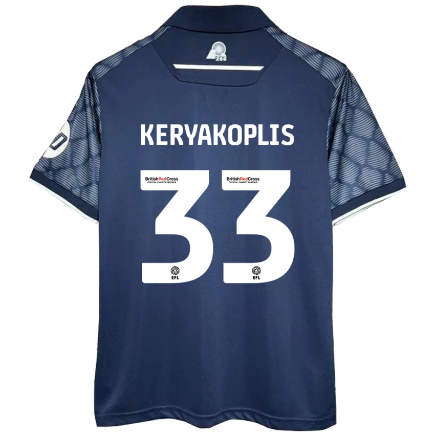 Criança Camisola Hannah Keryakoplis #33 Preto Alternativa 2024/25 Camisa Brasil