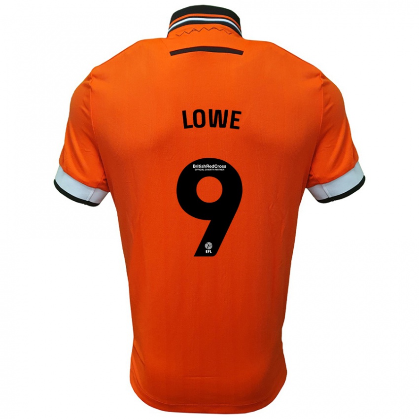 Criança Camisola Jamal Lowe #9 Branco Laranja Alternativa 2024/25 Camisa Brasil