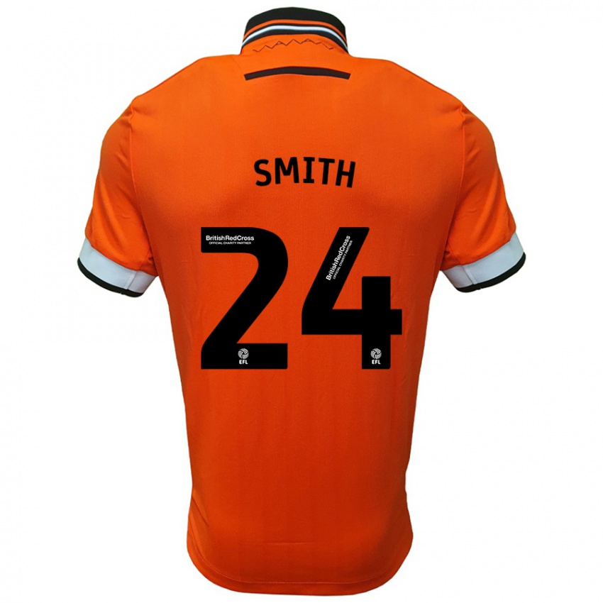 Criança Camisola Michael Smith #24 Branco Laranja Alternativa 2024/25 Camisa Brasil