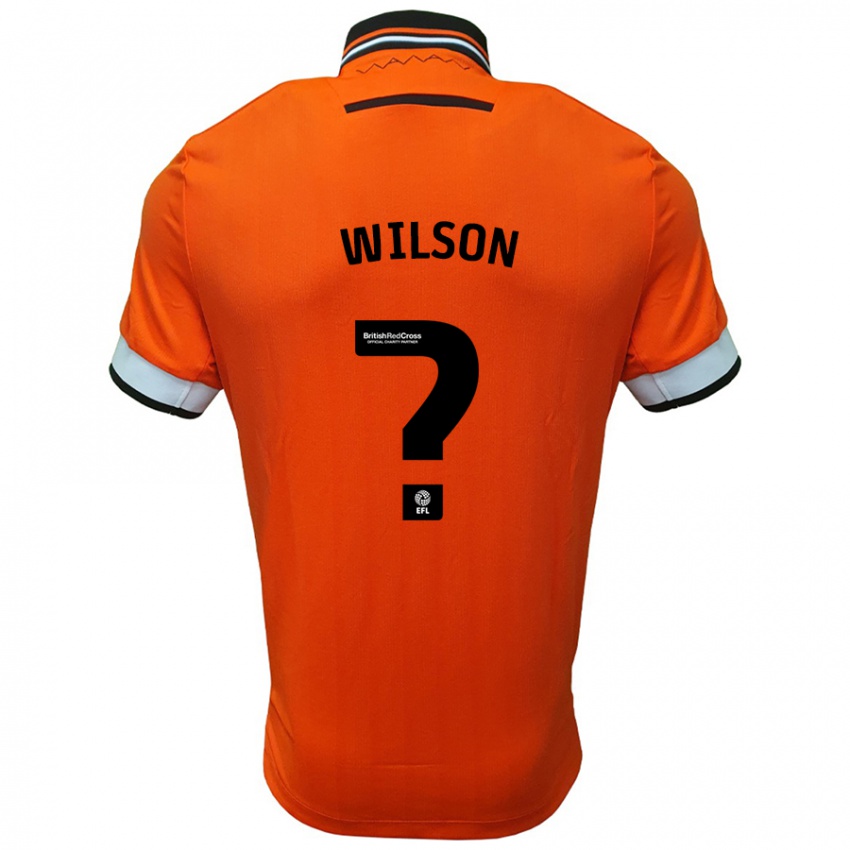 Criança Camisola Ryan Wilson #0 Branco Laranja Alternativa 2024/25 Camisa Brasil