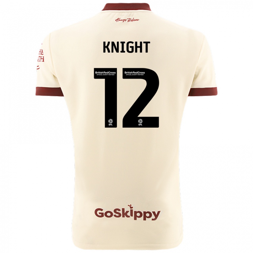 Criança Camisola Jason Knight #12 Creme Branco Alternativa 2024/25 Camisa Brasil