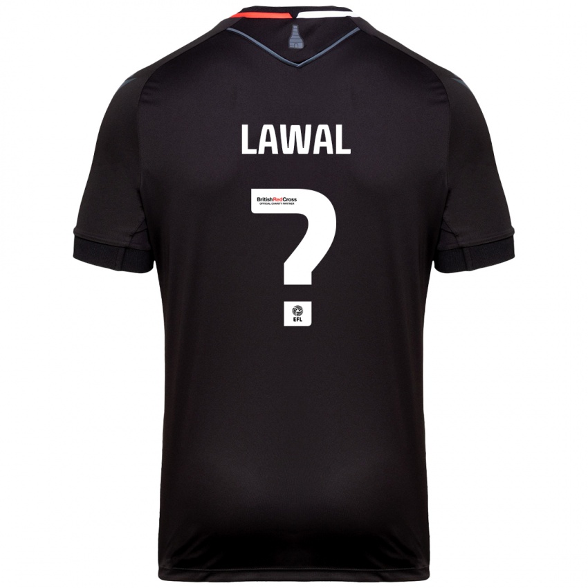 Criança Camisola Bosun Lawal #0 Preto Alternativa 2024/25 Camisa Brasil