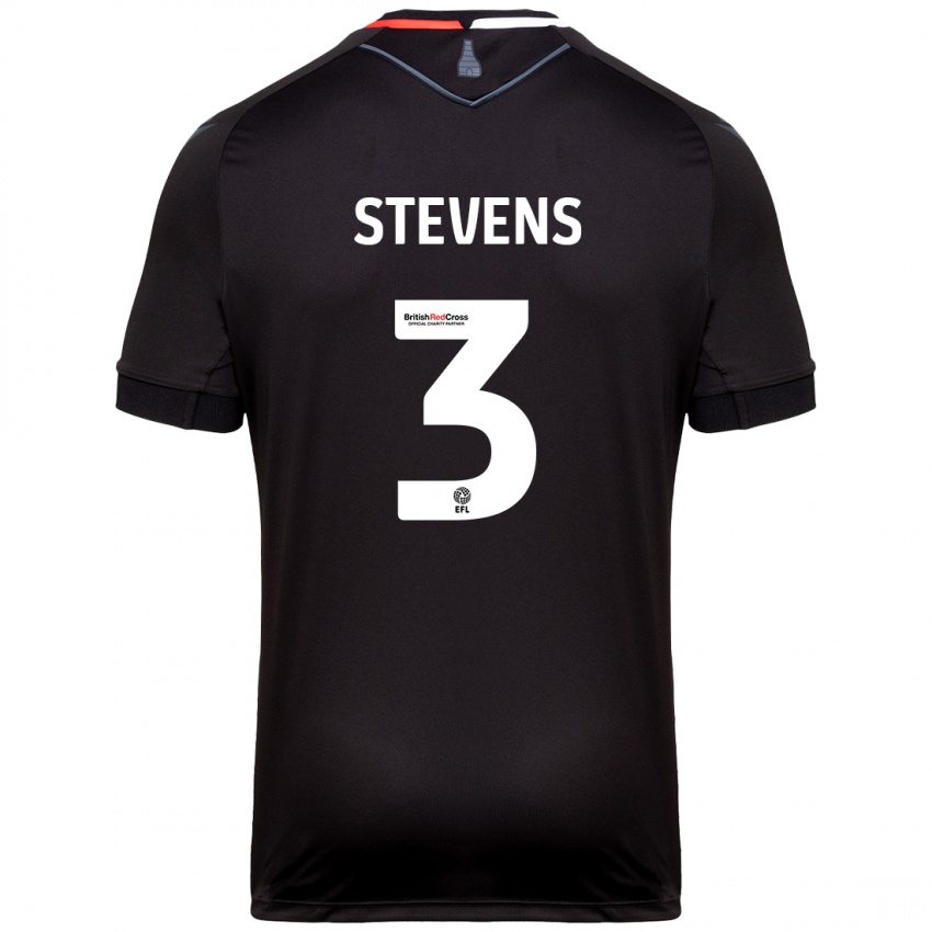 Criança Camisola Enda Stevens #3 Preto Alternativa 2024/25 Camisa Brasil