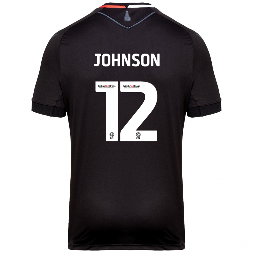 Criança Camisola Daniel Johnson #12 Preto Alternativa 2024/25 Camisa Brasil