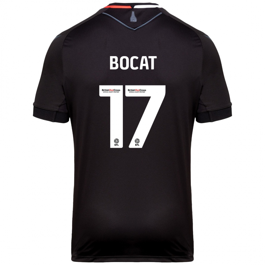 Criança Camisola Eric-Junior Bocat #17 Preto Alternativa 2024/25 Camisa Brasil