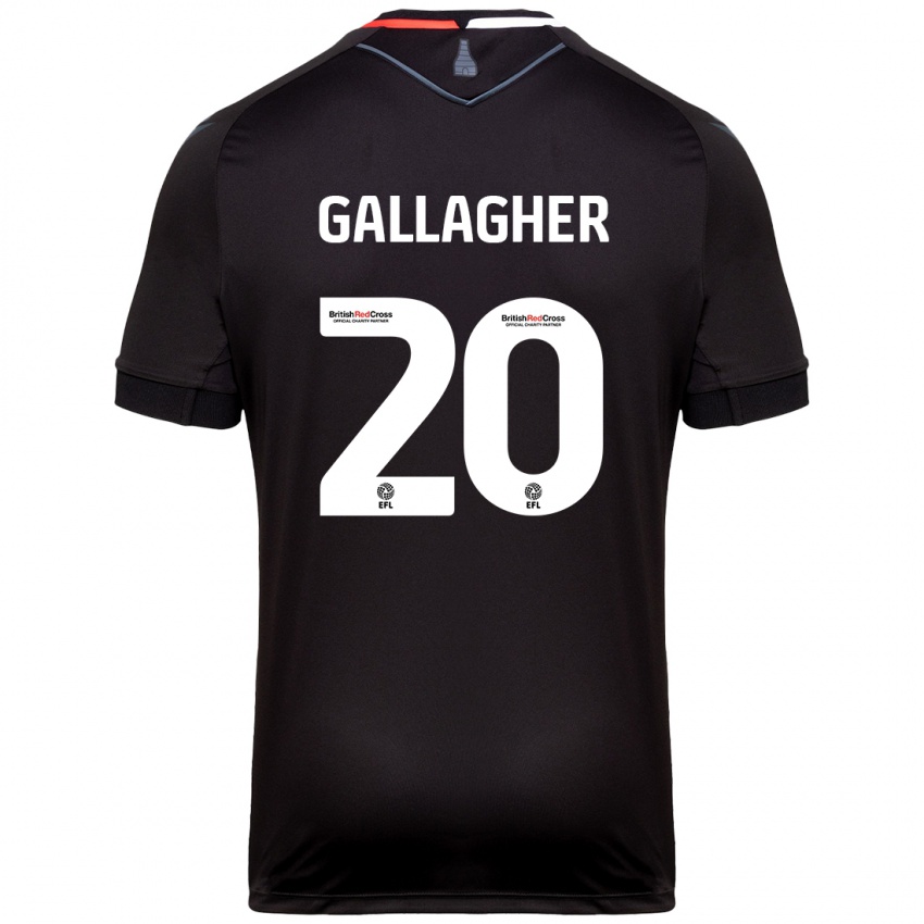 Criança Camisola Sam Gallagher #20 Preto Alternativa 2024/25 Camisa Brasil