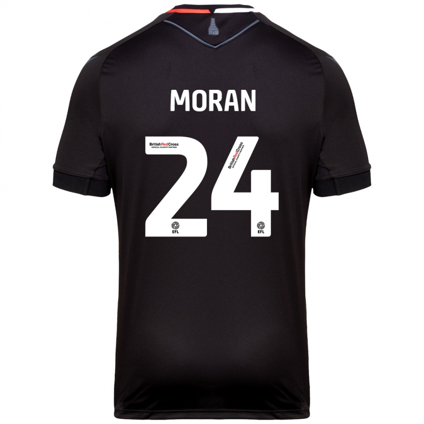 Criança Camisola Andrew Moran #24 Preto Alternativa 2024/25 Camisa Brasil