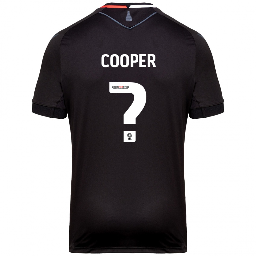 Criança Camisola Noah Cooper #0 Preto Alternativa 2024/25 Camisa Brasil