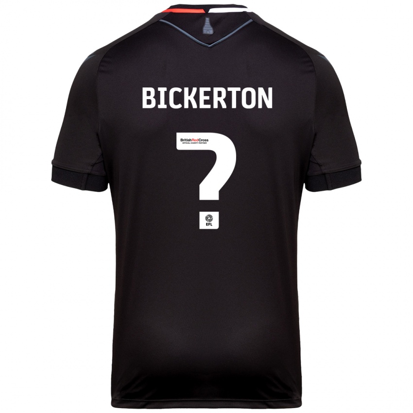 Criança Camisola Josh Bickerton #0 Preto Alternativa 2024/25 Camisa Brasil