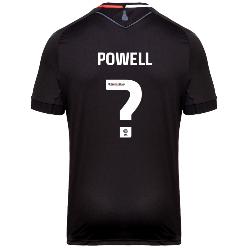 Criança Camisola Owen Powell #0 Preto Alternativa 2024/25 Camisa Brasil