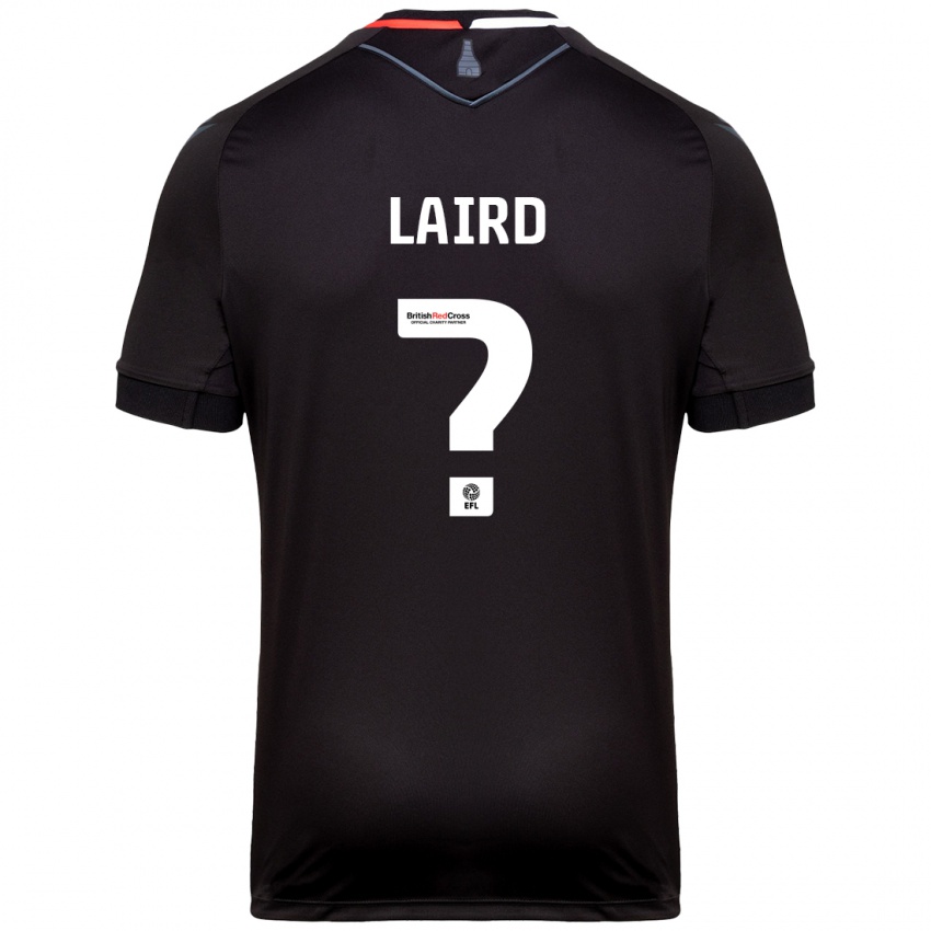 Criança Camisola Logan Laird #0 Preto Alternativa 2024/25 Camisa Brasil