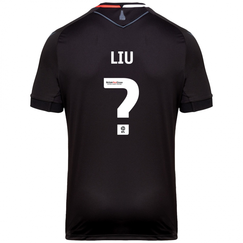 Criança Camisola Ryan Liu #0 Preto Alternativa 2024/25 Camisa Brasil