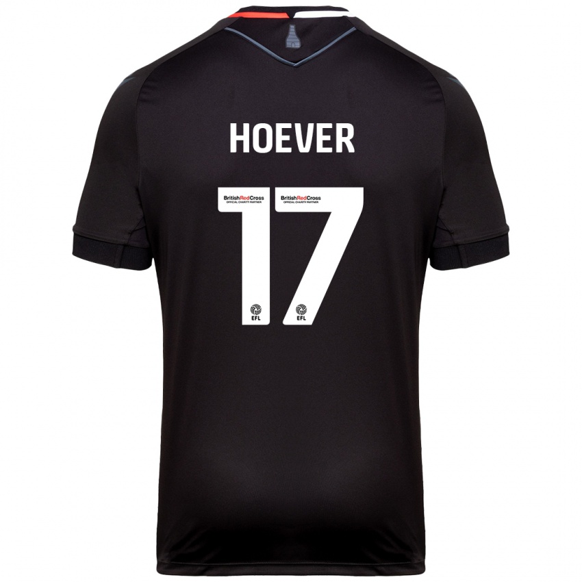 Criança Camisola Ki-Jana Hoever #17 Preto Alternativa 2024/25 Camisa Brasil