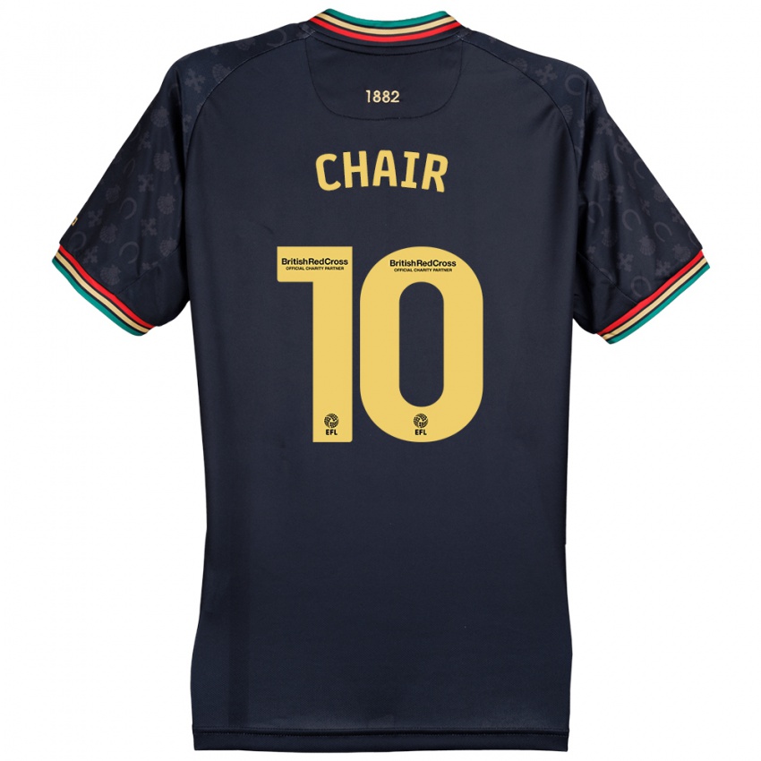 Criança Camisola Ilias Chair #10 Azul Da Marinha Escura Alternativa 2024/25 Camisa Brasil