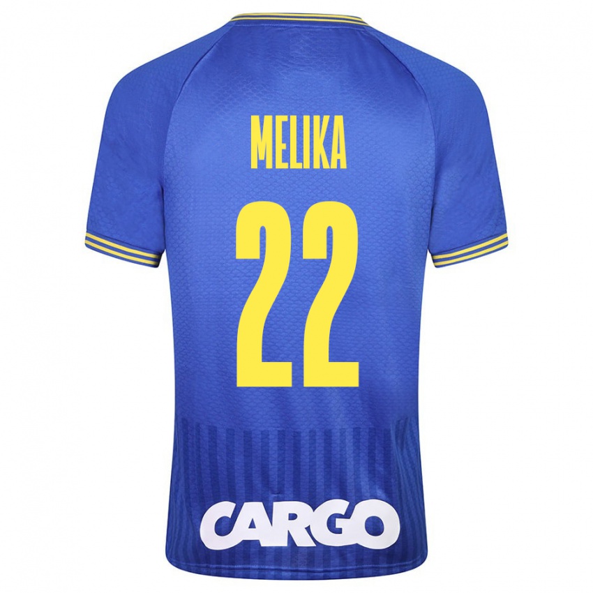 Criança Camisola Ofek Melika #22 Branco Alternativa 2024/25 Camisa Brasil