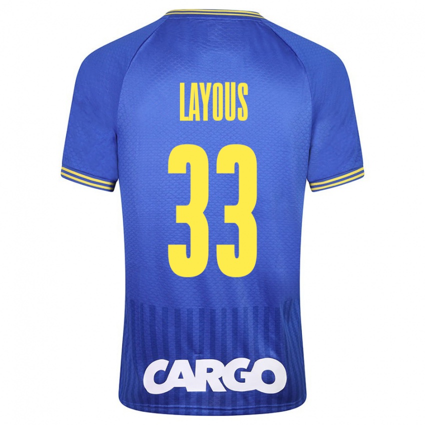 Criança Camisola Hisham Layous #33 Branco Alternativa 2024/25 Camisa Brasil