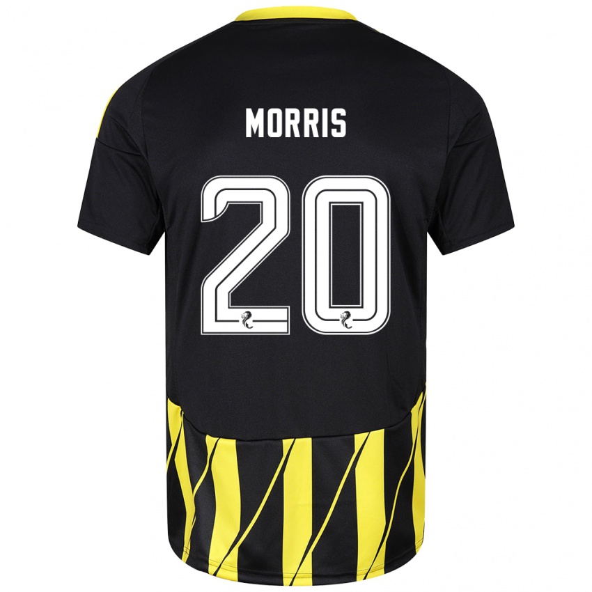 Criança Camisola Shayden Morris #20 Amarelo Preto Alternativa 2024/25 Camisa Brasil