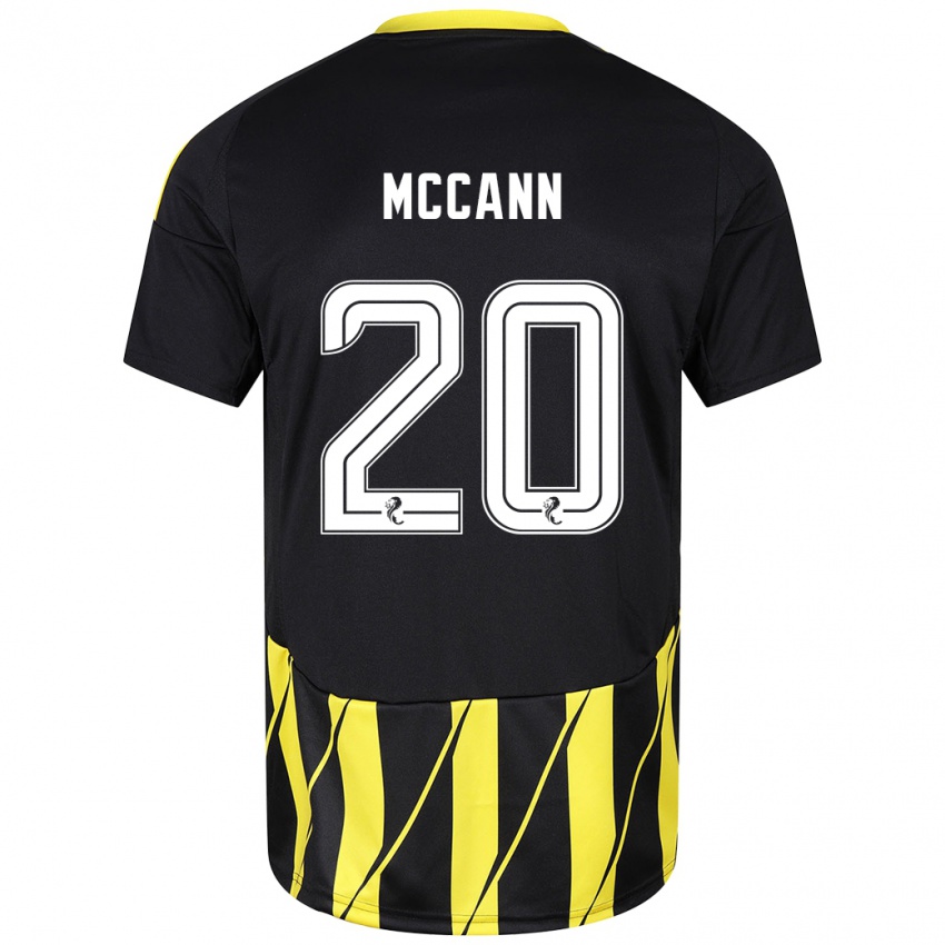 Criança Camisola Annalisa Mccann #20 Amarelo Preto Alternativa 2024/25 Camisa Brasil