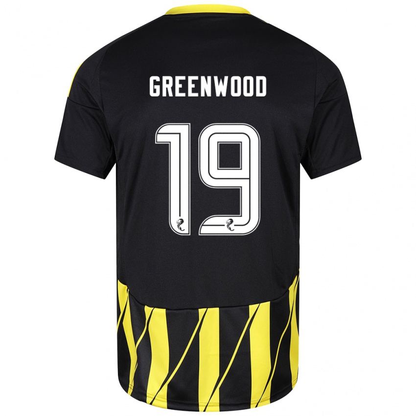 Criança Camisola Brodie Greenwood #19 Amarelo Preto Alternativa 2024/25 Camisa Brasil