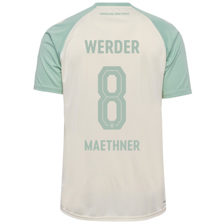 Criança Camisola Finn Maethner #8 Verde Claro Off-White Alternativa 2024/25 Camisa Brasil