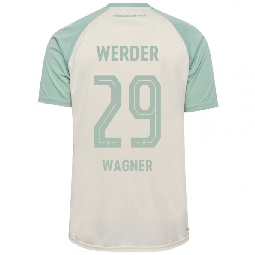 Criança Camisola Paul Wagner #29 Verde Claro Off-White Alternativa 2024/25 Camisa Brasil