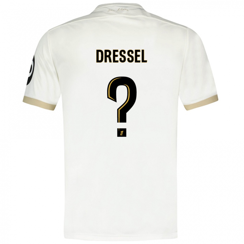 Criança Camisola Charlie Dressel #0 Ouro Branco Alternativa 2024/25 Camisa Brasil