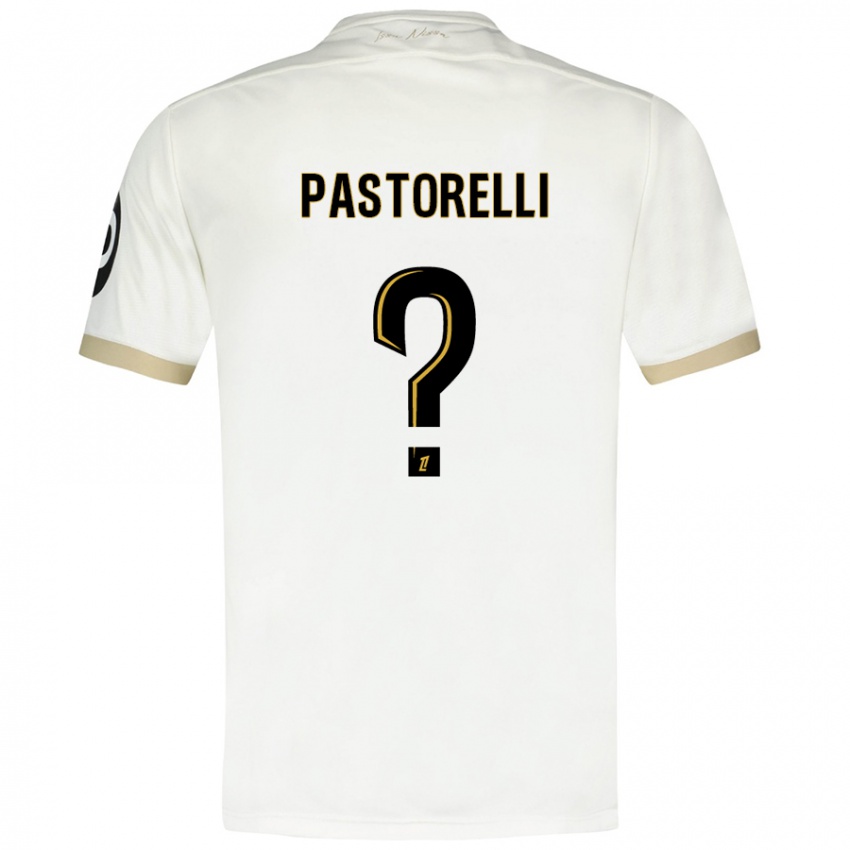 Criança Camisola Julien Pastorelli #0 Ouro Branco Alternativa 2024/25 Camisa Brasil