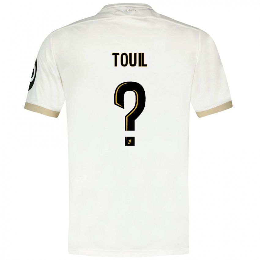 Criança Camisola Yanis Touil #0 Ouro Branco Alternativa 2024/25 Camisa Brasil