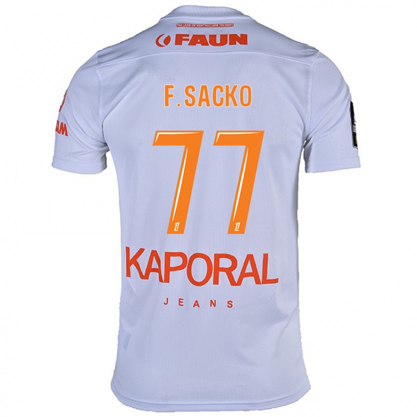 Criança Camisola Falaye Sacko #77 Branco Alternativa 2024/25 Camisa Brasil