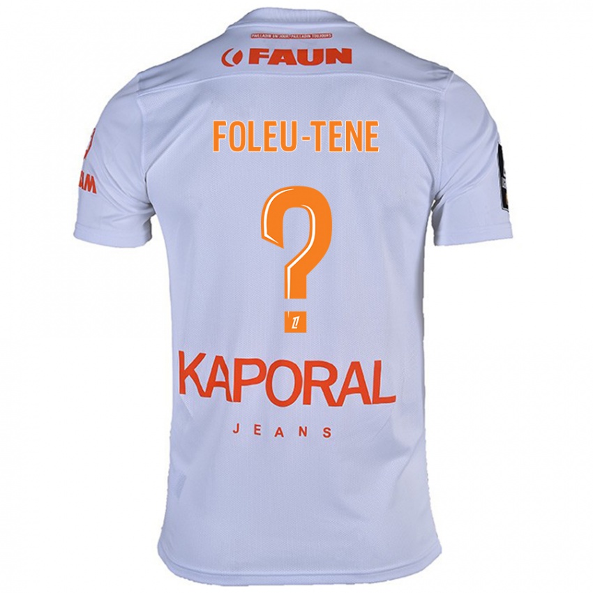 Criança Camisola Kévin Foleu-Tene #0 Branco Alternativa 2024/25 Camisa Brasil