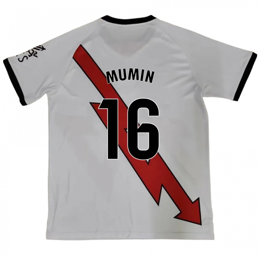 Criança Camisola Abdul Mumin #16 Vermelho Alternativa 2024/25 Camisa Brasil