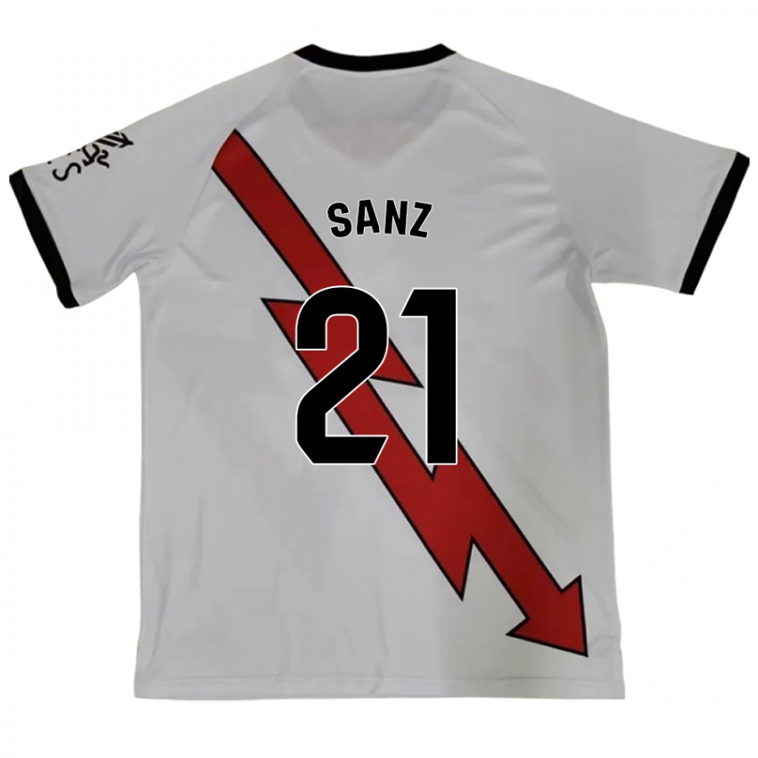 Criança Camisola Luismi Sanz #21 Vermelho Alternativa 2024/25 Camisa Brasil