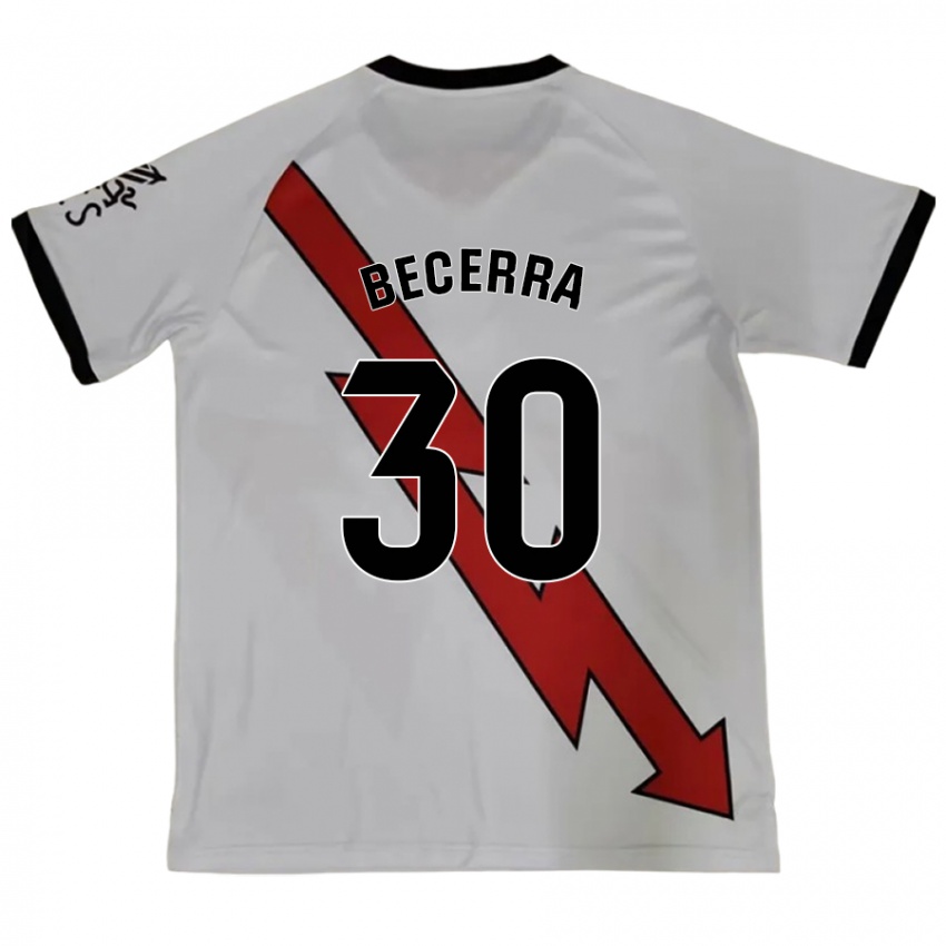 Criança Camisola Samuel Becerra #30 Vermelho Alternativa 2024/25 Camisa Brasil