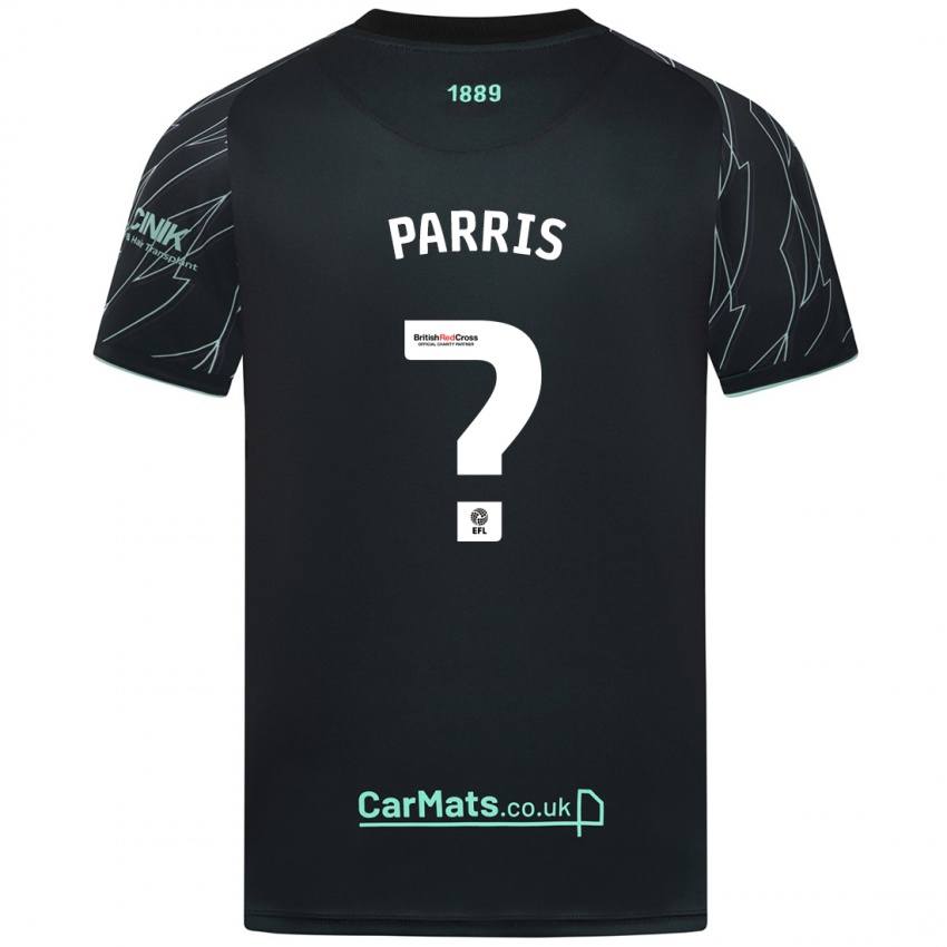 Criança Camisola Mekhi Haughton-Parris #0 Verde Preto Alternativa 2024/25 Camisa Brasil