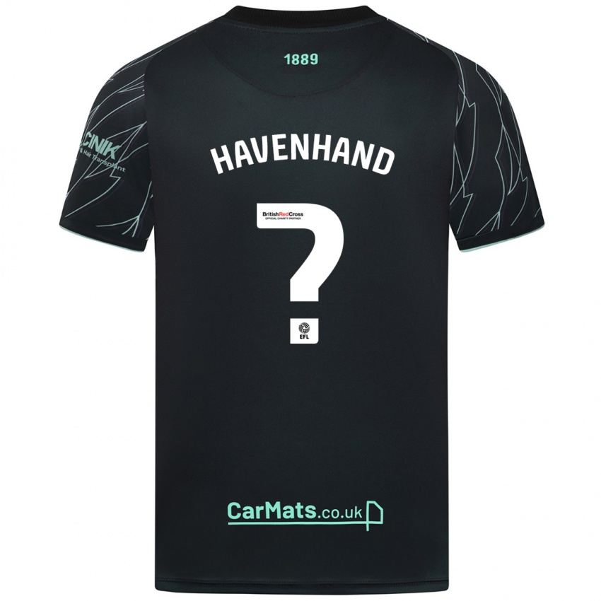 Criança Camisola Kurtis Havenhand #0 Verde Preto Alternativa 2024/25 Camisa Brasil