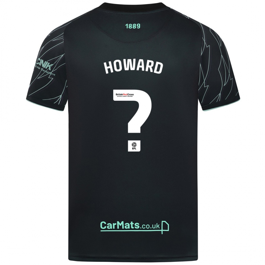 Criança Camisola Theo Howard #0 Verde Preto Alternativa 2024/25 Camisa Brasil