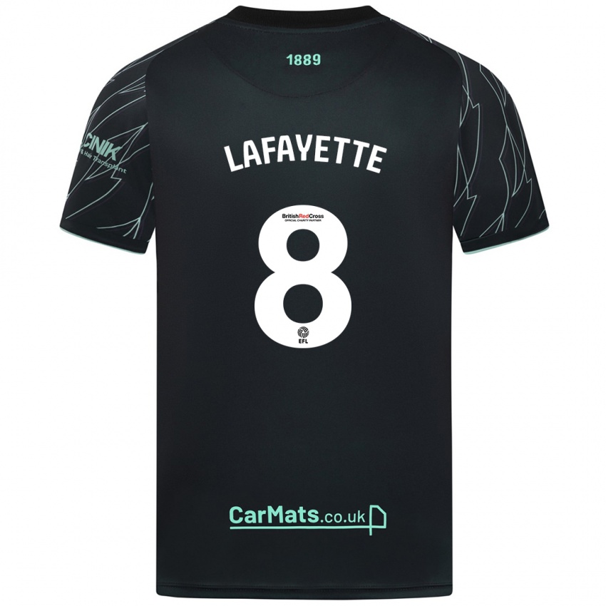 Criança Camisola Abbie Lafayette #8 Verde Preto Alternativa 2024/25 Camisa Brasil