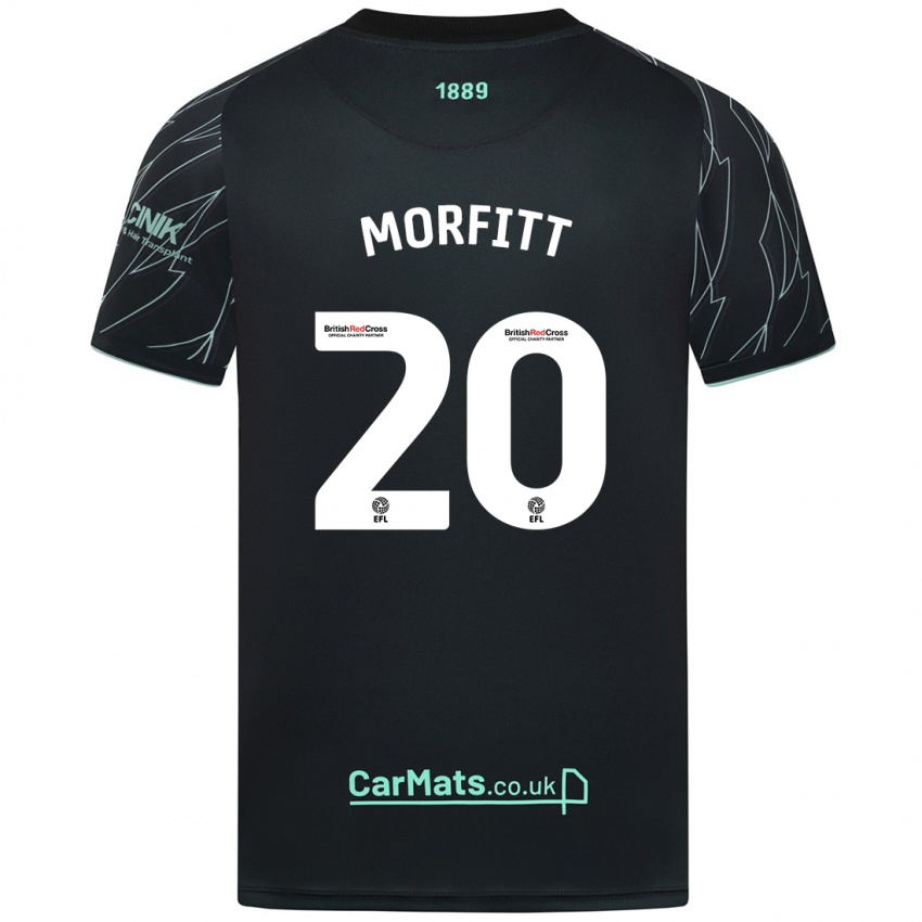 Criança Camisola Izzy Morfitt #20 Verde Preto Alternativa 2024/25 Camisa Brasil