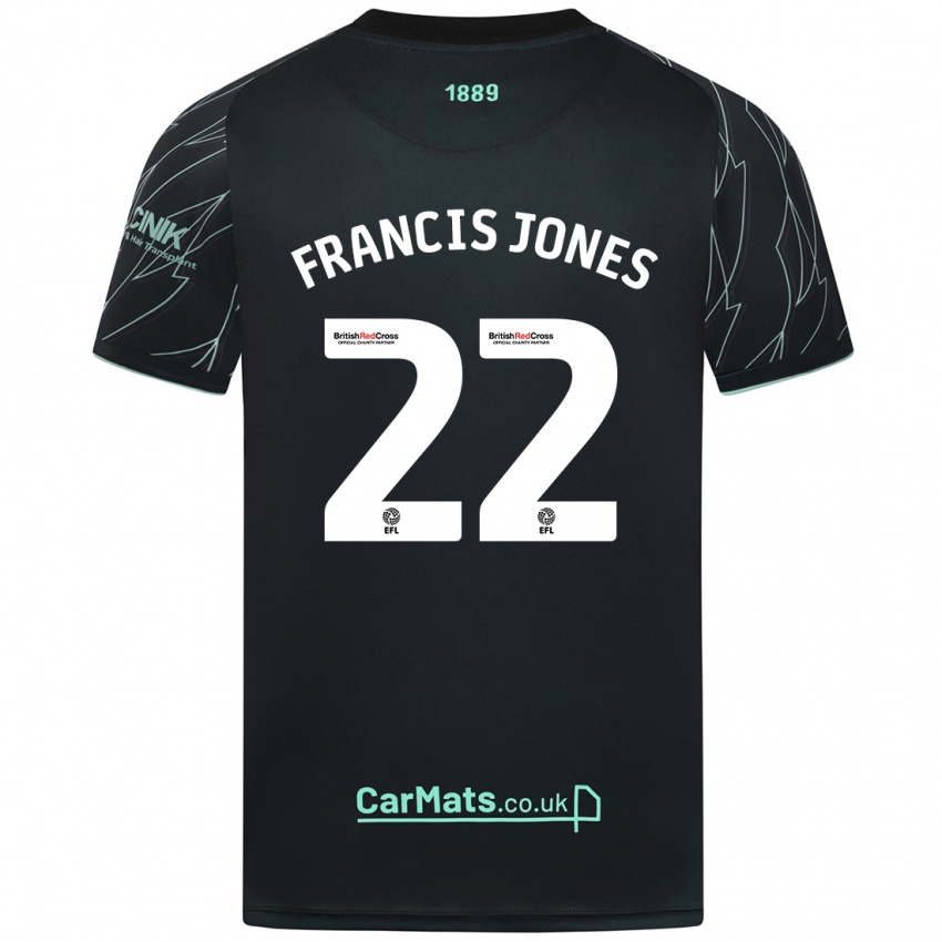 Criança Camisola Maria Francis-Jones #22 Verde Preto Alternativa 2024/25 Camisa Brasil