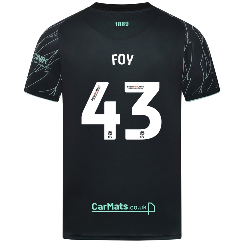 Criança Camisola Gus Foy #43 Verde Preto Alternativa 2024/25 Camisa Brasil