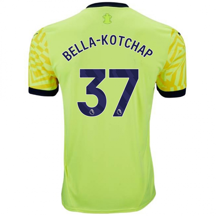 Criança Camisola Armel Bella-Kotchap #37 Amarelo Alternativa 2024/25 Camisa Brasil