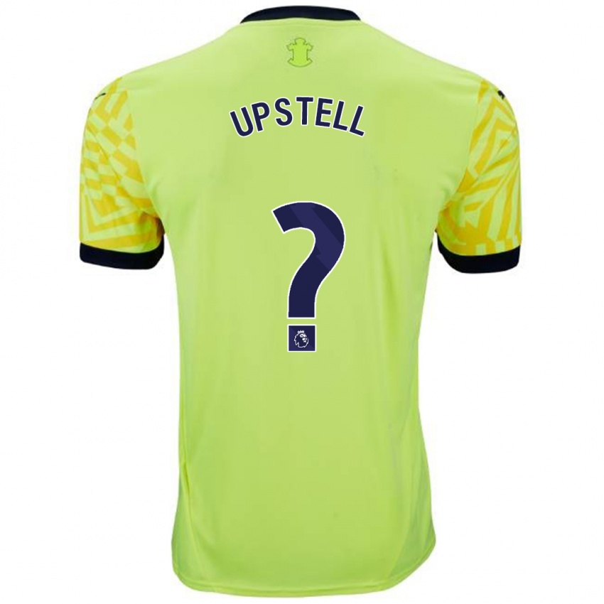 Criança Camisola Henry Upstell #0 Amarelo Alternativa 2024/25 Camisa Brasil