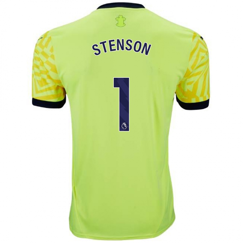 Criança Camisola Fran Stenson #1 Amarelo Alternativa 2024/25 Camisa Brasil