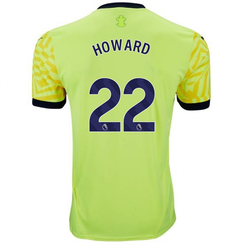 Criança Camisola Bethany-May Howard #22 Amarelo Alternativa 2024/25 Camisa Brasil