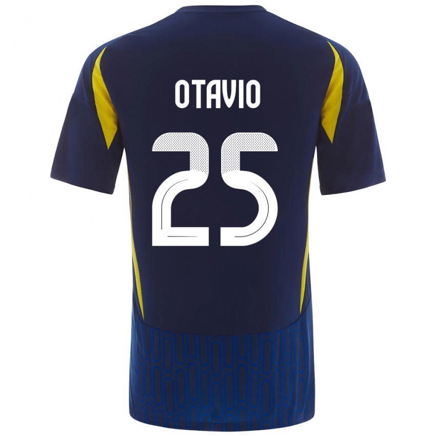 Criança Camisola Otavio #25 Azul Amarelo Alternativa 2024/25 Camisa Brasil