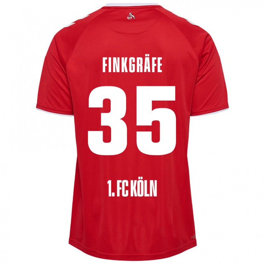 Criança Camisola Max Finkgräfe #35 Branco Vermelho Alternativa 2024/25 Camisa Brasil