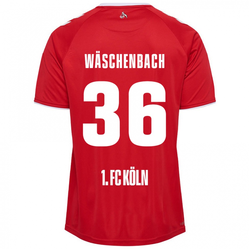 Criança Camisola Meiko Wäschenbach #36 Branco Vermelho Alternativa 2024/25 Camisa Brasil